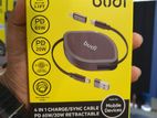 Budi Sync 4 in 1 Retractable Cable DC535B