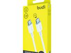 Budi USB C to 2.4A PD Cable 1m
