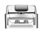 Buffet With Glass Chafing Dosh -10L