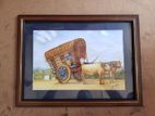 Bullock Cart Wall Art