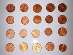 Bundle of Rare Colonial Era Bronze Coins – Authentic Currency