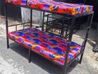 Bunk Bed with 2 Double Layer Mattresses