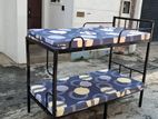 Bunk Bed with 2 Single Layer Mattress