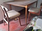 Burma Teak Dining Table with 4 Chairs