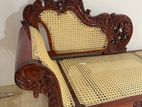 Antique Burutha Wood Long Chair Kavichi