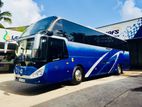 Bus For Hire–55 Seats Luxury High Deck Under Luggage