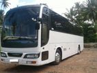 Bus For Hire And Tour –– 55 Seats Luxury High Deck Under Luggage