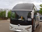 Bus For Hire And Tour 55 Seats Luxury High Deck Under Luggage