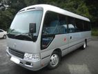 Bus for hire coaster with driver 17/25/33 seats