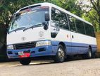 Bus for Hire Toyota Coaster 27 Seater