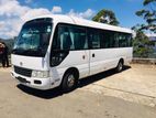 Bus for Hire Toyota Coaster 27 Seater