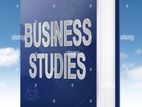 Business Studies ව්යාපාර අධ්යයනය