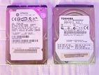 500GB with 320GB Hard Disk