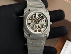 Bvlgari Octo Finissimo 40MM Skeleton Grey Dial Automatic Men’s Watch