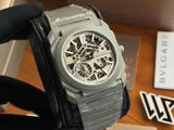 Bvlgari Octo Finissimo 40MM Skeleton Grey Dial Automatic Men’s Watch