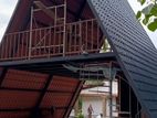 cabana/ a shape roof