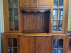 Cabinet with Sofa Set