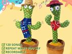 Cactus Cartoon - Dancing & Talk back Doll