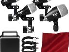 CAD Audio STAGE4 4 Piece Acoustic Drum Microphone Pack Kit