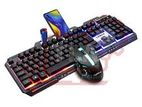 Cadeve 6900 Gaming Metal Keybord Mouse