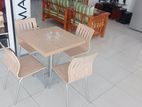 Cafe Dining Table 4 Chairs