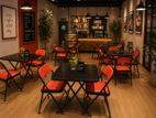 Cafe Restaurant Table with chairs
