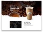 Cafe Shop Web Design Combo Package