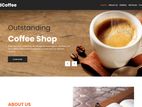 Cafe Shop Web Design Combo Package