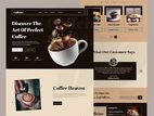 Cafe Shop Web Design Combo Package