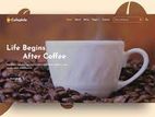 Cafe Shop Web Site Design;