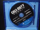 Call of duty GHOSTS PS4 disc