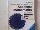 Cambridge Additional Mathematics Coursebook