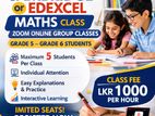 Cambridge and Edexcel Online Class