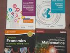 Cambridge O Level & Igcse Book Lot (Econ, Bs, Ict, Maths)