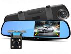 camera car dash Mirror 12mp HD Front + revers kit