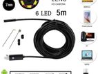 camera Endoscope 5mp Waterproof / 5 Meter Cable Length - new --