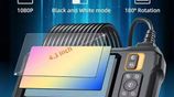 Camera Endoscope industrial / 4.3inch Digital Display HD/ 2 Meter Cable