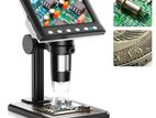 Camera Microscope Digital Zoom 1000 X Magnifier 8 Led with Display .