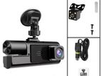 camera wifi car dash 3in1 / 12mp HD Front + inside reverse - recording.