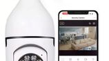 Camera Wifi Cctv bulb 360 Degree rotatable Panoramic View