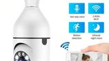 Camera Wifi Cctv bulb 360 Degree rotatable Panoramic View