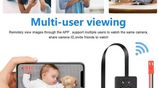 Camera Wifi Mini Hidden Ribun 12MP Hd / 1080p 24 Hrs Recording