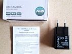 Camera Wifi Wall Charger Video Recording Adapter 12mp Full-Hd /1080P/new