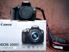 Canon EOS 2000D DSLR Camera with 18-55mm Lens
