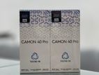 Camon 40 Pro (Brand New)