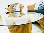 Cane Chair set