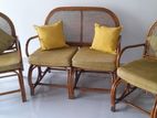 Cane Sofa Set