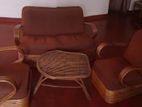 Cane Sofa Set