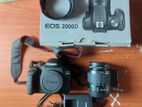 Canon 2000D Camera with 18-55mm Lens