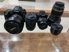 Canon 250D with 5DM3 5 lenses
